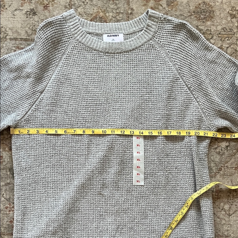 Old Navy Gray Knit Sweater - Picture 13 of 14